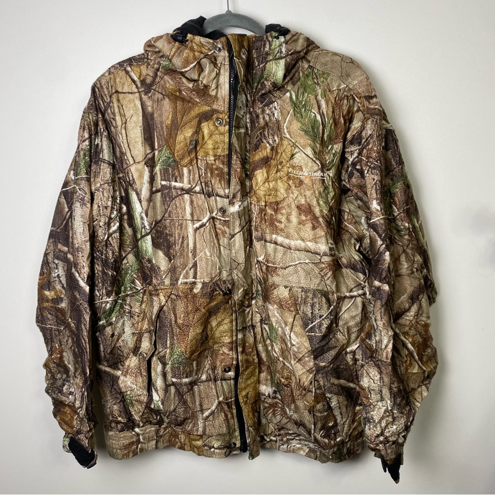 Field and Stream Realtree Camo Zip Up Jacket Large